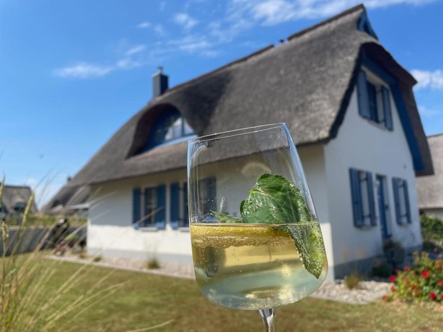 Reetdachhaus Seasons Mit Kamin & Sauna Gross Schwansee Luaran gambar
